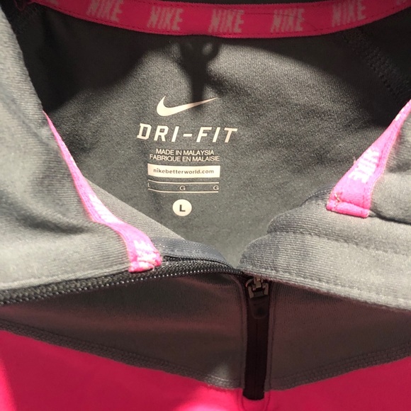 Nike Dri-Fit Half Zip Pebble Beach Long Sleeve - Picture 5 of 10